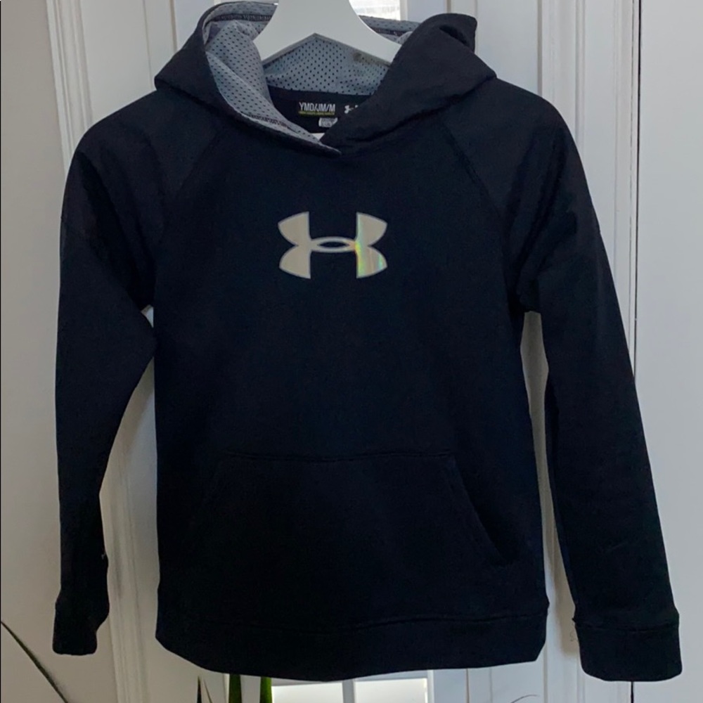 Kids Under Armour Hoodie black size Youth Medium